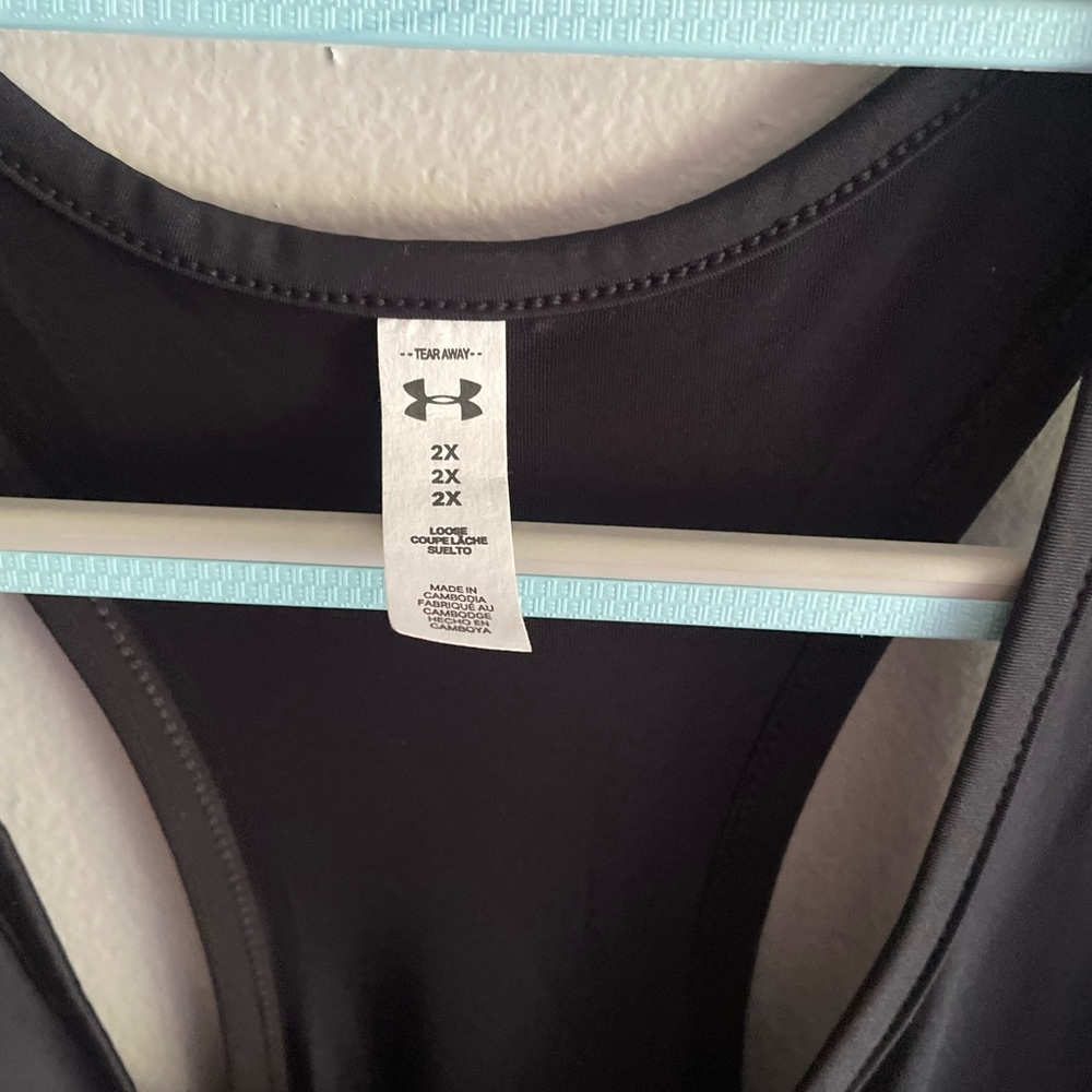 Under Armour Black Tech Knockout Tank Top, Size 2XL, NWT - Picture 5 of 9